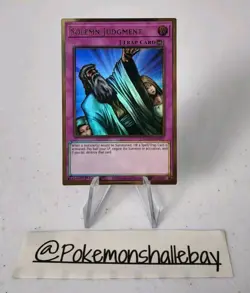 Solemn Judgment MAGO-EN051 1st Edition *NM* Gold Rare Yugioh Card - Image 1