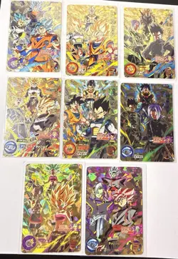 UM6-CP Full Complete Set of 8 Super Dragon Ball Heroes Trading Card CP LP - Image 1