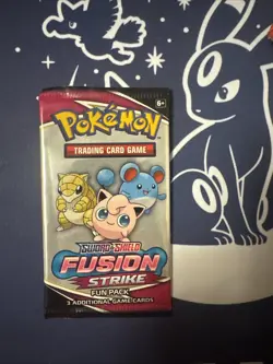 Pokemon Card - Fusion Strike - Fun Pack - 3 Cards - Factory Sealed - Image 1