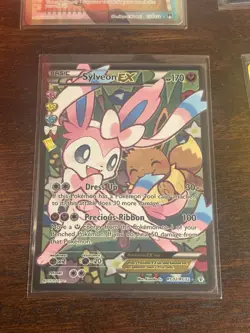 Pokemon Cards - Burger King Gold Pikachu, Sylveon EX, Pikachu, Mew RC, Skyla FA - Image 2