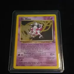 Mr. Mime - Vintage Holofoil Pokemon Card! - Image 1