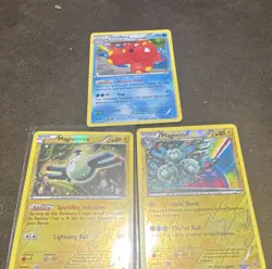 Pokemon TCG BREAKthrough Holo Lot Octillery Magnemite Magneton Nintendo Card 3 - Image 1