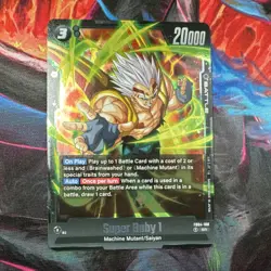 Super Baby 1 Dragon Ball Super Card Game SR Foil Battle Card FB04-108 Bandai - Image 1