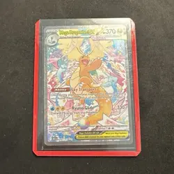 Mega Dragonite EX Pokemon TCG Full Art Holo Card 290/217 370 HP 330 Attack - Image 1