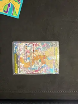 Mega Dragonite EX Pokemon TCG Full Art Holo Card 290/217 370 HP 330 Attack - Image 2