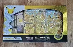 ☄Pokemon Celebrations Pikachu V-Union Kit 4 Promo Cards & Giant Card - Image 1