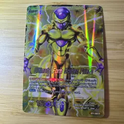 Ultimate Form Golden Frieza BT1-083 R Holo Rare Foil Dragon Ball Super Card TCG - Image 1