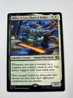 Mikey & Leo, Chaos & Order Teenage Mutant Ninja Turtles Regular - Image 1