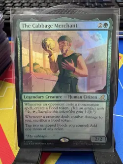 MTG FOIL The Cabbage Merchant - Avatar: The Last Airbender Eternal #134 - Image 1