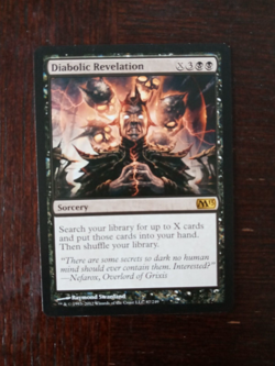 MTG Diabolic Revelation - Magic 2013 - Image 1