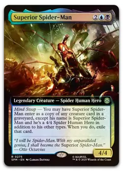 Superior Spider-Man (Extended Art) #275 (Foil) (NM) Spider-Man SPM Magic MTG - Image 1