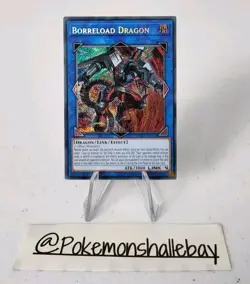 Borrelload Dragon MP18-EN131 *VLP* 1st Edition Secret Rare Yugioh Card - Image 1