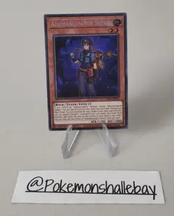 Adamancipator Seeker SESL-EN001 *NM* 1st Edition Secret Rare Yugioh Card - Image 1