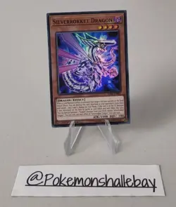 Silverrokket Dragon SDRR-EN001 *NM* 1st Edition Super Rare Yugioh Card - Image 1