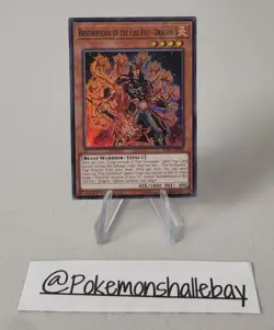 Brotherhood of the Fire Fist - Dragon - MYFI-EN044 *NM* 1st Ed Super Rare Yugioh - Image 1
