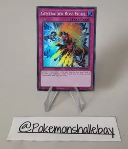 Generaider Boss Fight MYFI-EN037 *NM* 1st Edition Super Rare Yugioh Card - Image 1