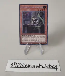 Adamancipator Analyzer SESL-EN003 *NM* 1st Edition Secret Rare Yugioh Card - Image 1