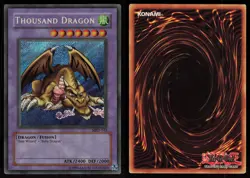 Thousand Dragon MRD-143 2002 Secret Rare YU-GI-OH - Image 3