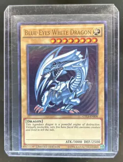 2016 Yu-Gi-Oh Mega-Tin Limited English Blue-Eyes White Dragon #CT13-EN008 - Image 1