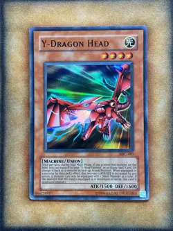 Yugioh Y- Dragon Head MFC-005 Super Rare NM - Image 1