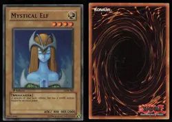 Mystical Elf LOB-062 Super Rare 1st Edition GLOSSY YU-GI-OH - Image 3