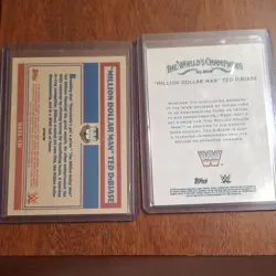 Topps WWE Allen & Ginter 2025 "Million Dollar Man" Ted DiBiase Chrome Card Lot - Image 2