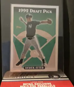 Topps 1993 Derek Jeter #98 Draft Pick New York Yankees MLB Baseball Card - Image 1