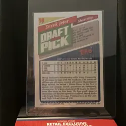 Topps 1993 Derek Jeter #98 Draft Pick New York Yankees MLB Baseball Card - Image 2