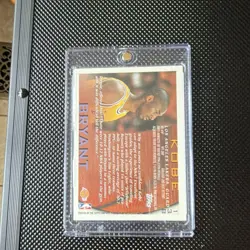 Topps 1996-97 Kobe Bryant #138 Los Angeles Lakers Basketball Trading Card, RC! - Image 2