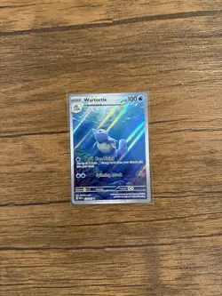 Pokemon Wartortle 171/165 SV: Scarlet & Violet 151 Illustration Rare Holo Card - Image 1
