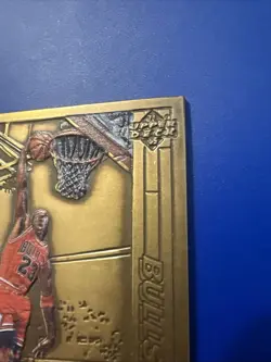 RARE Michael Jordan Colorized 1991-92 Upper Deck Highland Mint Bronze No COA - Image 5