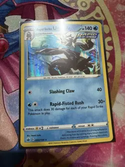 Pokemon Chilling Reign "Rapid Strike Urshifu" 44/198 / Holo Rare / LP - Image 1