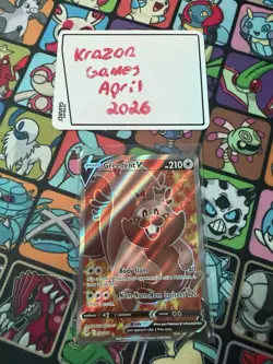 Greedent V (Full Art) 256/264 Swsh08: Fusion Strike Holo - Image 1