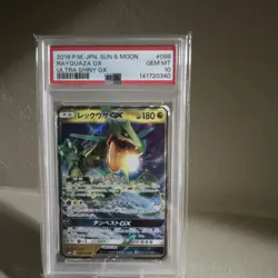 Pokemon TCG Rayquaza GX 098/150 GX Ultra Shiny Double Rare Holo Japanese PSA 10 - Image 1