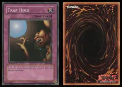 Trap Hole LOB-058 Super Rare 1st Edition GLOSSY YU-GI-OH - Image 3
