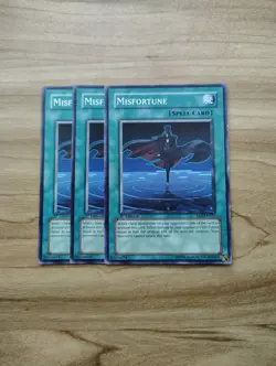 Yu-Gi-Oh! - Misfortune - 3X - Full Playset - Image 1