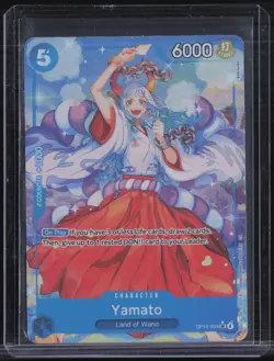 One Piece Carrying On His Will Super Rare #OP13-054 Yamato - Image 1