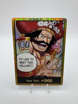DON!! Card (Gol.D.Roger) (Gold) - Carrying On His Will (OP13) - Image 1