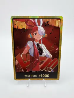 DON!! Card (Uta) (Gold) Extra Booster: One Piece Heroines Edition Foil - Image 1