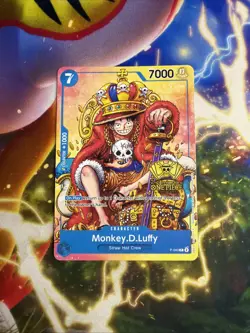 Monkey.D.Luffy (2nd Anniversary Stamped Promo) P-043 - One Piece TCG - English - Image 3