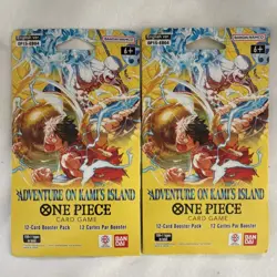 Bandai Namco One Piece Card Game Adventure on Kami's Island Booster x2 - English - Image 1