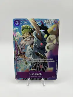 Uso-Hachi [Alternate Art PRB-02] ST18-001 One Piece Premium Booster 2 - Image 1