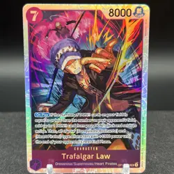 Trafalgar Law OP12-073 SR Foil Legacy of Master One Piece Card - Image 1