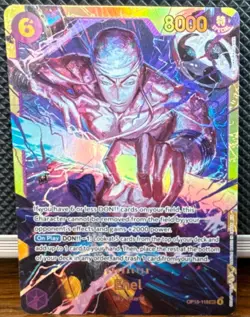 Bandai One Piece Enel OP15-118 Full Art Special Holo 8000 Power Card - Image 1