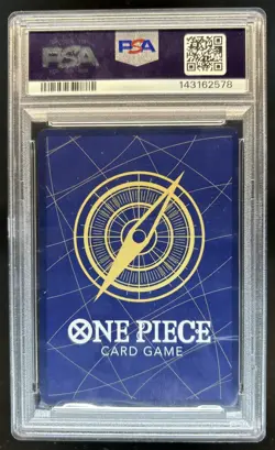 2025 One Piece Monkey D. Luffy Secret Rare Manga Alt Art #OP13-118 PSA 9 - Image 2