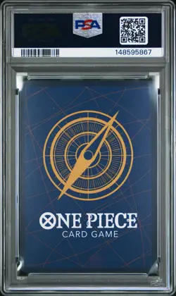 2025 ONE PIECE OP13-CARRYING ON HIS WILL ALTERNATE ART #028 SHANKS PSA 10 - Image 2