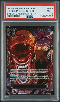 2025 ONE PIECE CARRYING ON HIS WILL SPECIAL ALT ART ST. SHEPHERD JU PETER PSA 9 - Image 1