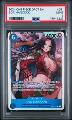 2024 ONE PIECE OP07-500 YEARS IN THE FUTURE #051 BOA HANCOCK PSA 9 - Image 1