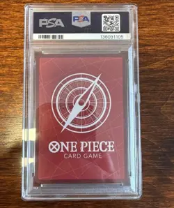 2025 ONE PIECE PROMOS PSA MAGAZINE EXCLUSIVE #001 SHANKS PSA 10 - Image 2