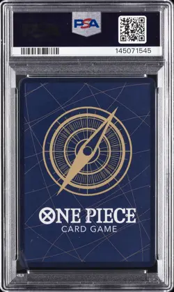 2025 ONE PIECE A FIST OF DIVINE SPEED SPECIAL ALT ART #005 LUFFY-TAROU PSA 10 - Image 2